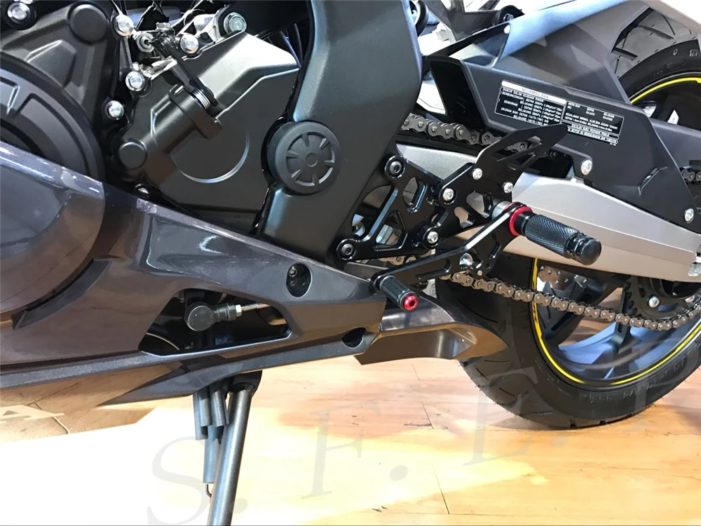 ЧПУ Регулируемая коробка передач подножки задний Набор для HONDA CBR300R