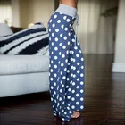 Женские пижамные штаны, мягкие повседневные пижамные штаны с эластичной резинкой на талии