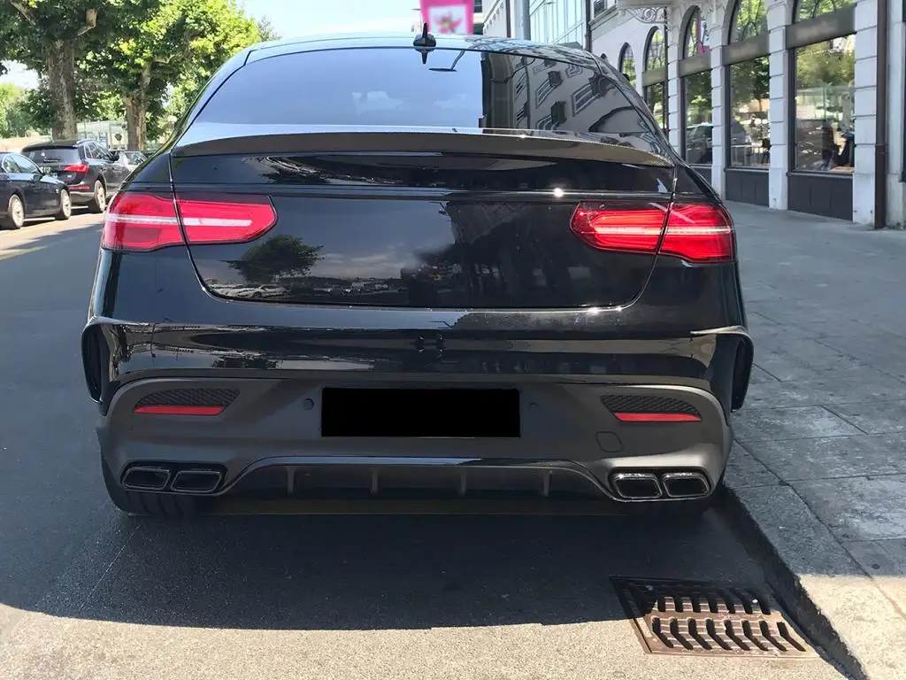 Углеродное волокно задний багажник губы крылья спойлера ДЛЯ Mercedes-Benz C292 GLE класса