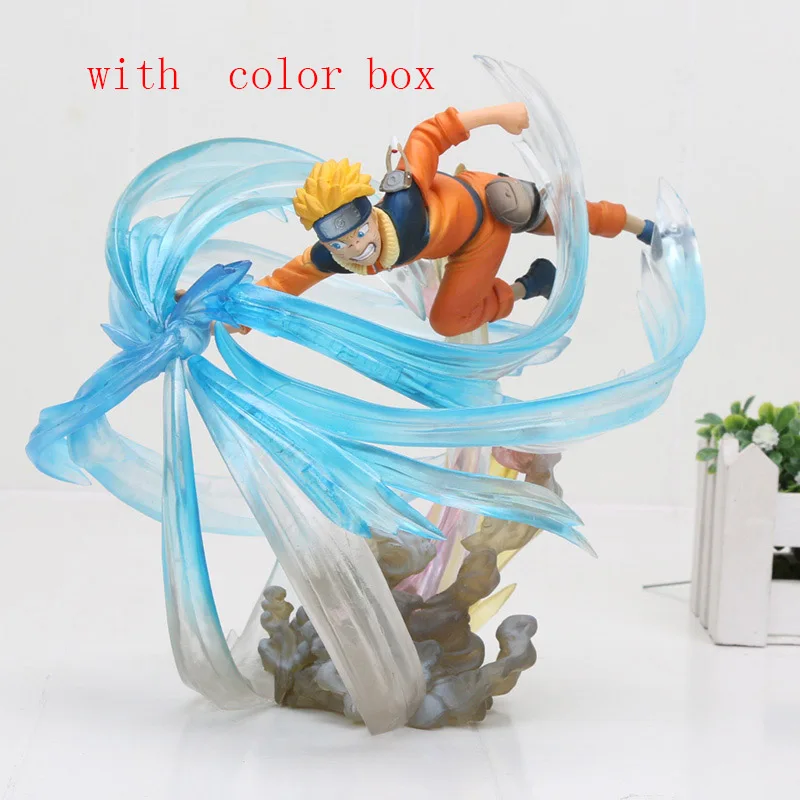 22cm Naruto in box Anime Action Figure Naruto Figure Uzumaki Naruto Uchiha Itachi Sasuke Susanoo Kakashi Minato Madara Hashirama For Christmas Gift - Цвет: 22cm Naruto in box