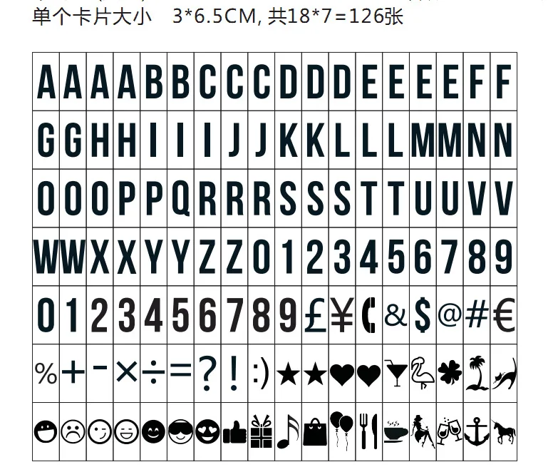 Акриловый кинематографический светильник A4, светодиодный Ночной светильник, коробка с черными буквами DIY, настольная лампа с батареей AA или Usb, художественный Настольный светильник s, подарки - Мощность в ваттах: with 126 Black2