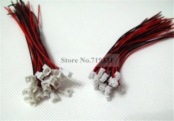 Micro Mini JST 1 25 мм T 2 контактный разъем с проводами 50 комплектов|connector with wire|connector femalejst