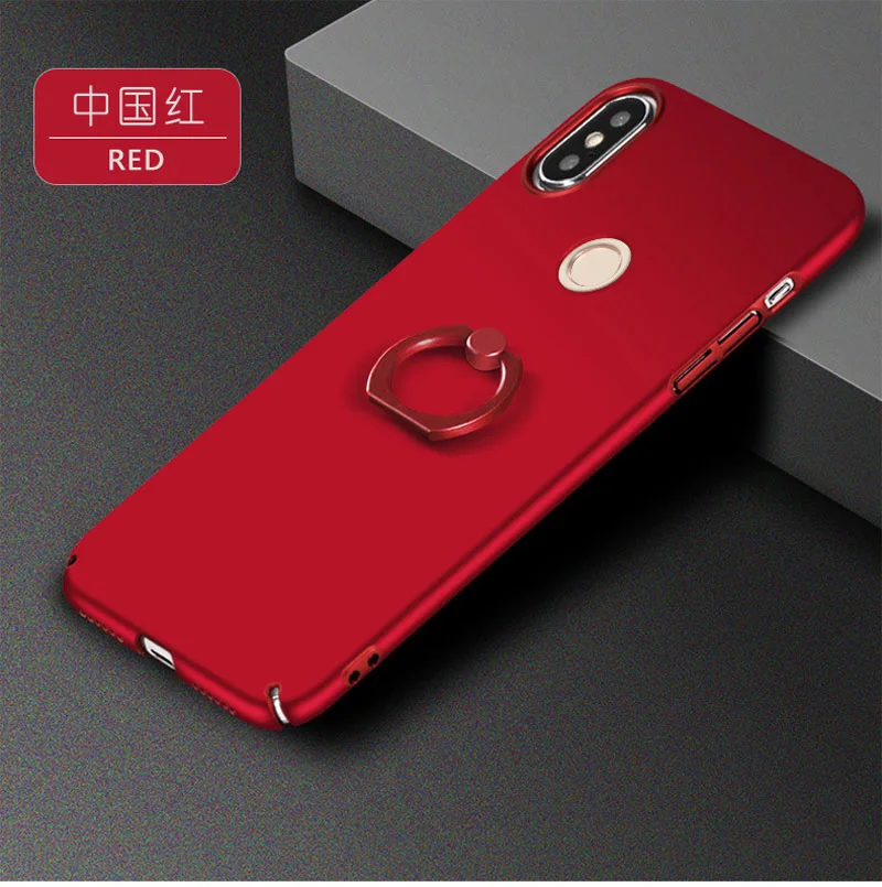 Чехол для Huawei P20 Pro Lite чехол с кольцом матовая задняя крышка телефона | Мобильные