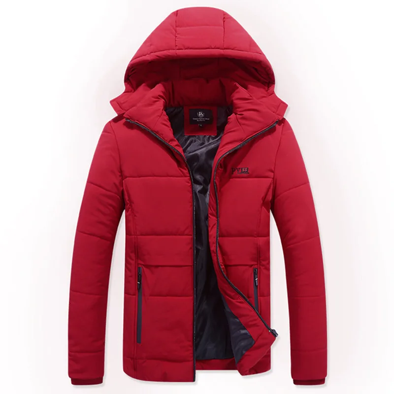 L-8XL теплые зимние плюс размеры для мужчин худи мужские парки однотонный деловой верхняя одежда пальто мужской модный бренд Softshell бурелом 3XMR30