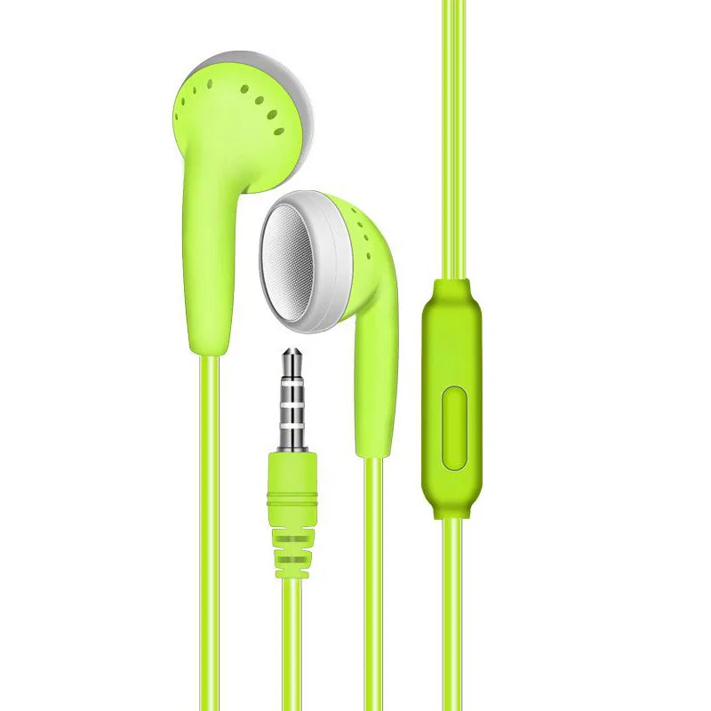 In-ear Earplugs Heavy Bass Earphone with Mic Stereo Headset Sports Sweatproof Universal Cable Earbuds For Cell Phonnes KLE-S-5 |