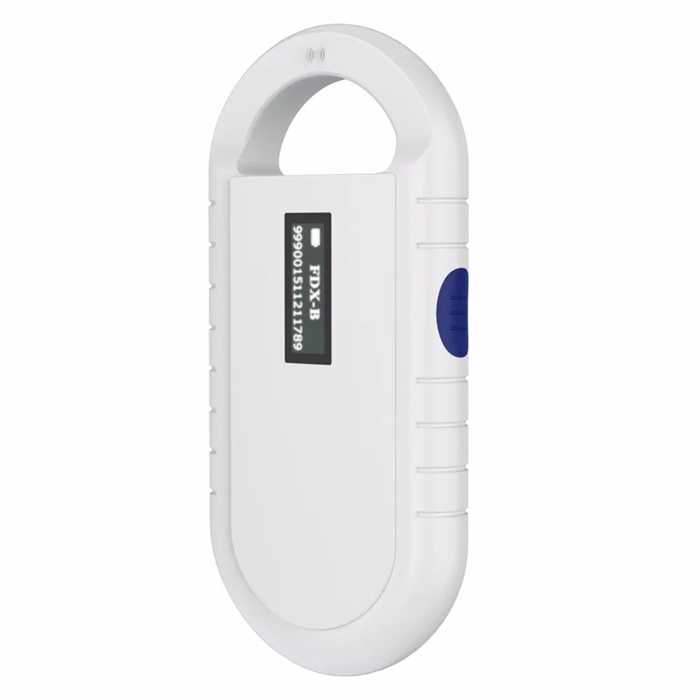 ISO11785/84 FDX-B ПЭТ микрочип сканер животных RFID считыватель тегов собака считыватель низкочастотный ручной RFID считыватель с животным чипом