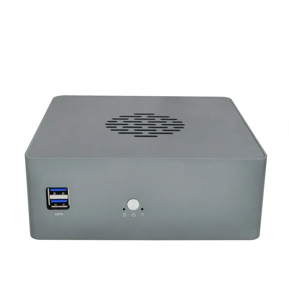 Бесплатная доставка Qotom Q600G6 Pfsense брандмауэр маршрутизатор w/7th 6th Gen процессор (LGA1151)