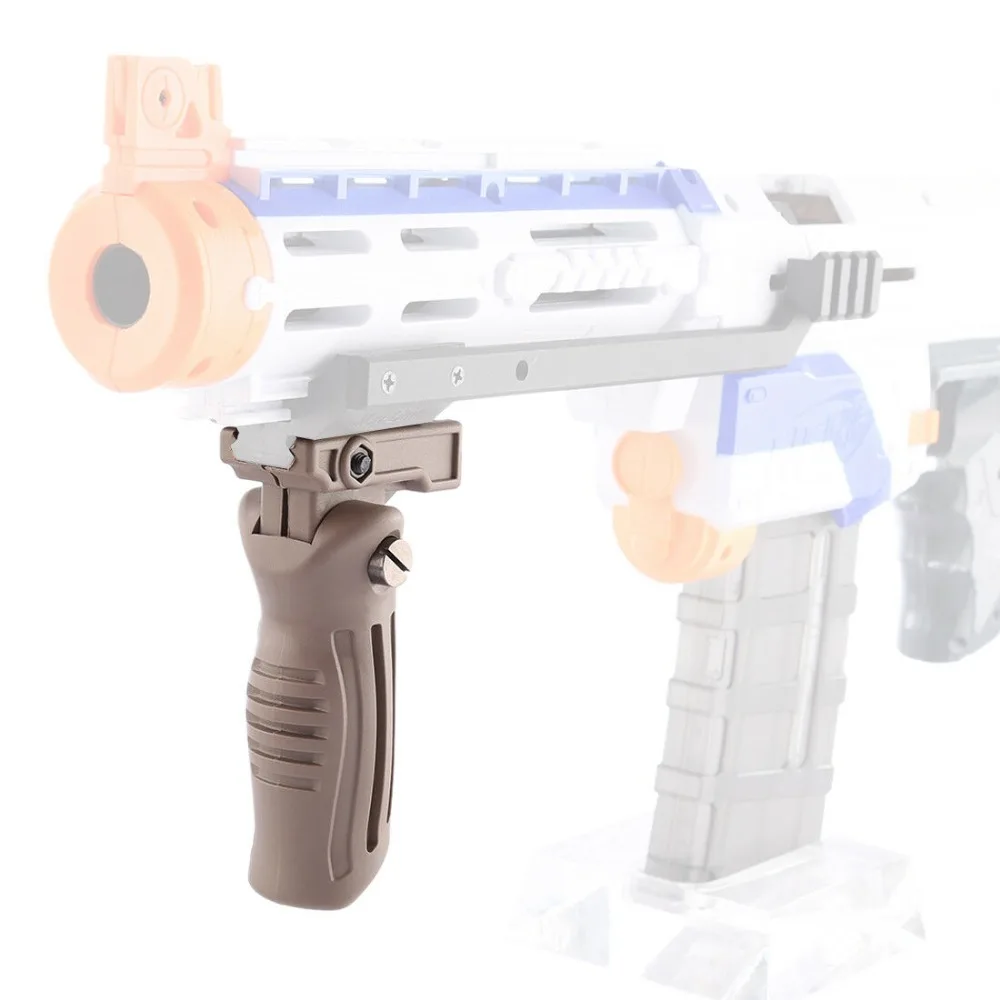 Полимер нейлон Тактические складные рукоятки для Nerf страйкбол AK M4 AR15 с Пикатинни