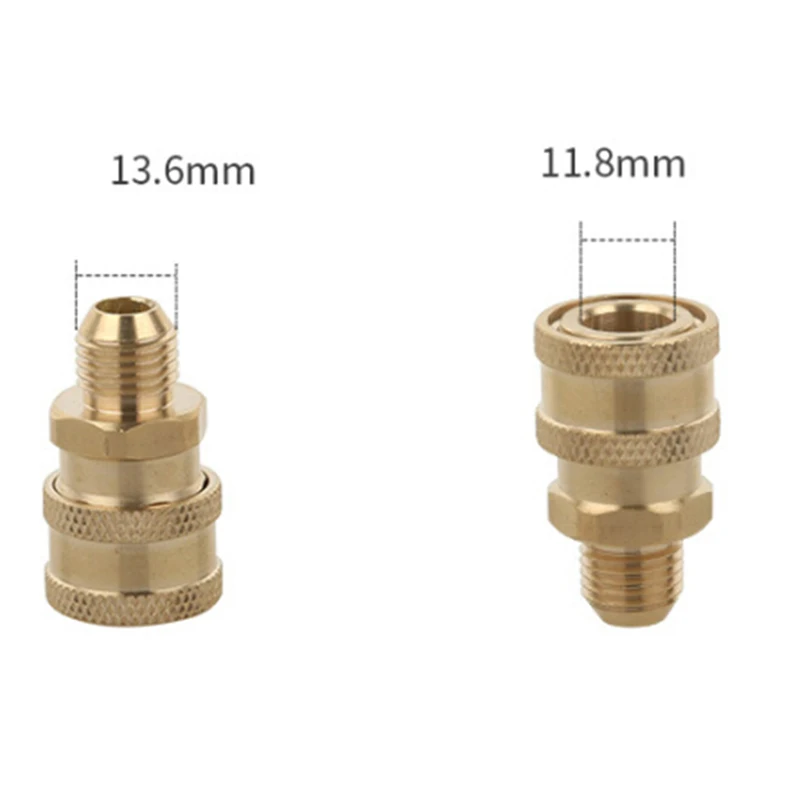БЫСТРОРАЗЪЕМНАЯ муфта Чистка стирка мойка давления садовый шланг сильная латунь