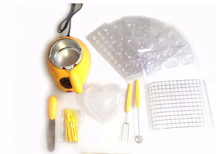 Электрический DIY растопление шоколада горшок машина для топки фонтан из шоколадного фондю детей подарок для мальчиков и девочек детский день ЕС США plug
