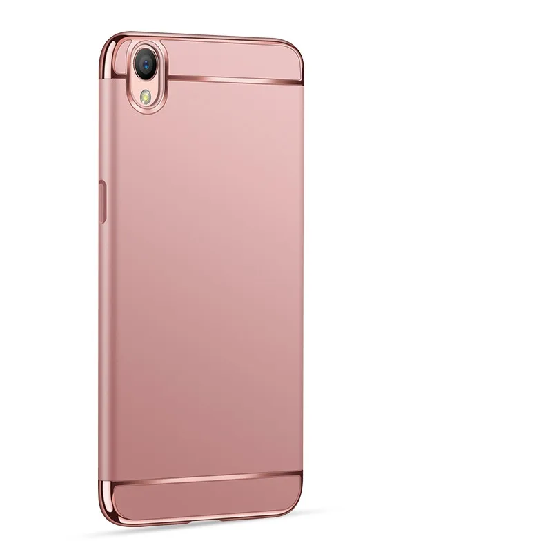 Чехол TRISEOLY для OPPO A37 5,0 Роскошный ультра-тонкий жесткий чехол с покрытием для OPPO A37 задняя крышка для OPPO A37M Coque - Цвет: c