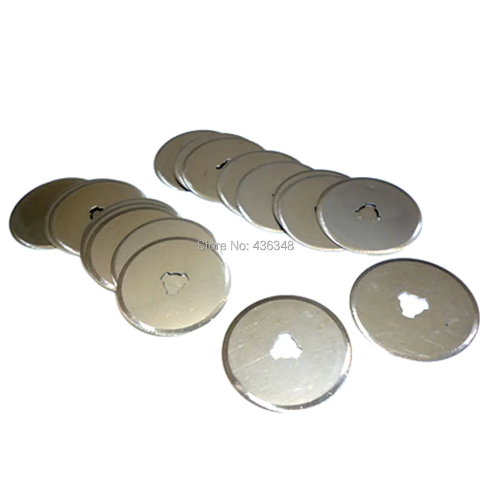 

20pcs 28mm Rotary Cutter Replacement Blades Fabric Cutters Scissors Sewing With 28mm Rotary Cutter Cut Circular Patchwork Craft