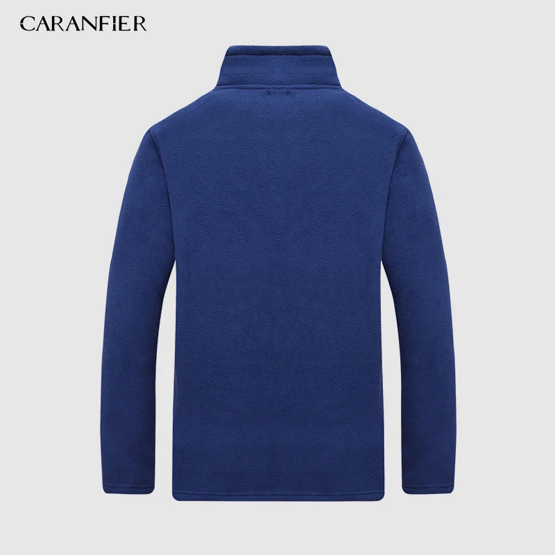 CARANFIER 3 шт Мужские Зимние флисовые куртки из флиса уличные спортивные теплые