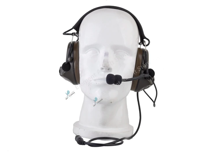 Z-Tac Peltor тактическая гарнитура Comtac II с шумоподавлением Airsoft U94 Midland Tactical PTT Softair Shooting наушники PTT Z041