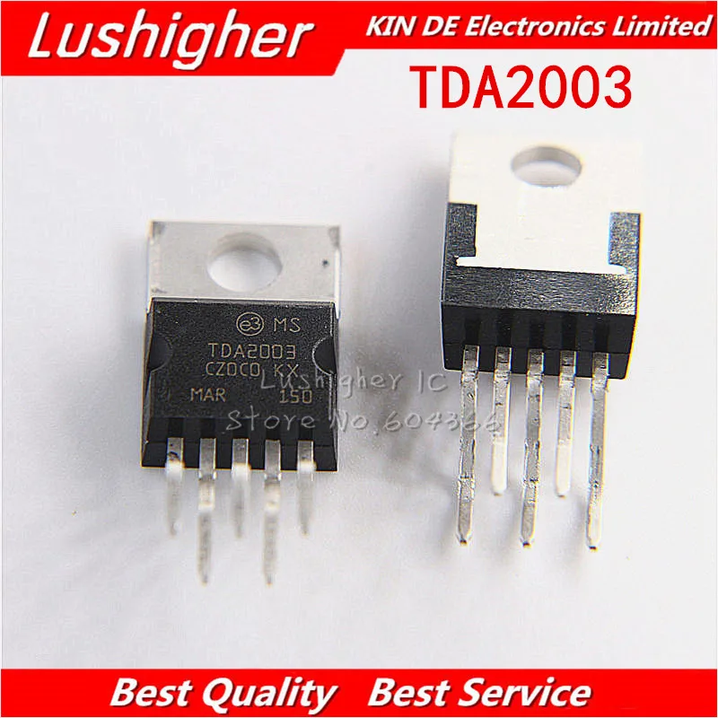 10 шт. TDA2003 TO220 TDA2003A 5 аудио усилитель|ic chip|chip icchip amplifier |