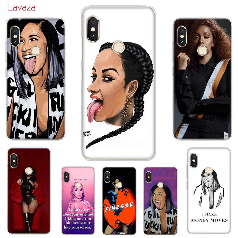 Твердый чехол для телефона Lavaza Nova Cardi B Xiaomi Redmi 5A 5 Plus 6 Pro 6A чехлы Note 7