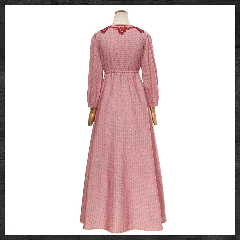 Кир Марка 2017 Весна Осень Винтаж Свободные Печати женская Dress Хлопок и Лен