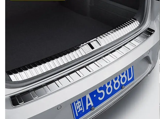 2 шт./компл. подходит для для VOLKSWAGEN PASSAT B8 4 двери внешний задний бампер Защитная Накладка порога крышка люка
