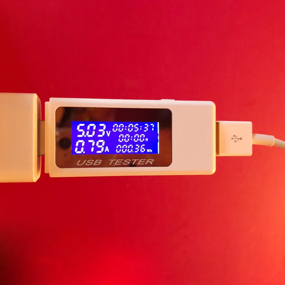 Цифровой вольтметр Амперметр 10 шт./лот 9 в 1 электрическая мощность USB тестер