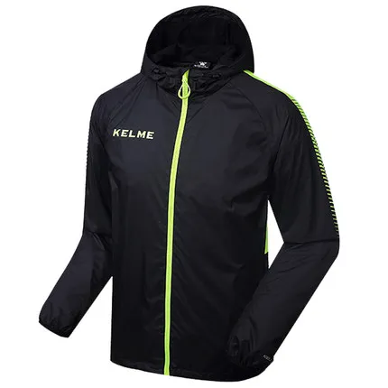 KELME Мужская водонепроницаемая куртка для спорта на открытом воздухе, теплое Брендовое пальто для походов, кемпинга, походов, лыжного спорта, мужские куртки K081 - Цвет: Black Yellow