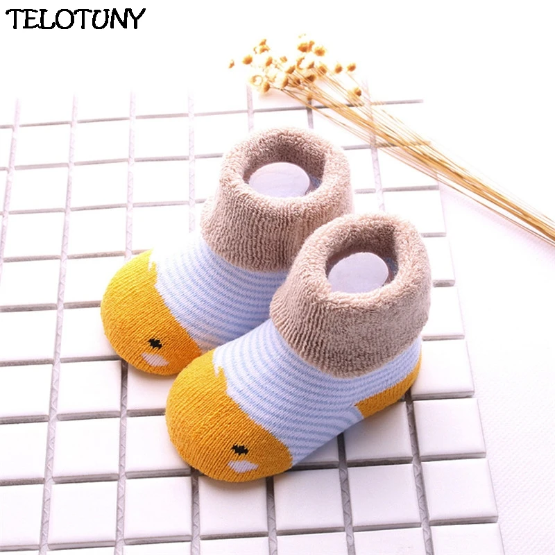 TELOTUNY 2018 FASHION 5 Pairs NewBorn Cute Baby Kids Toddler Casual Socks Cartoon Unisex Warm ZY20 |