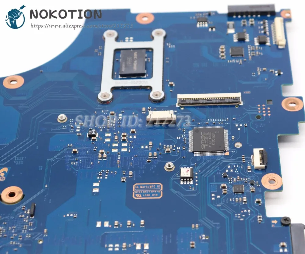 NOKOTION для samsung RV510 Материнская плата ноутбука BA92-06564A BA92-06564B GL40 DDR3 процессор