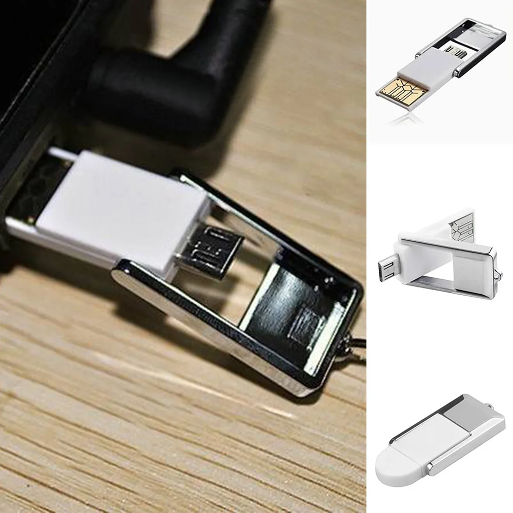 Multi-function OTG к Micro USB адаптер Комплект кардридер с заглушка для защиты от пыли