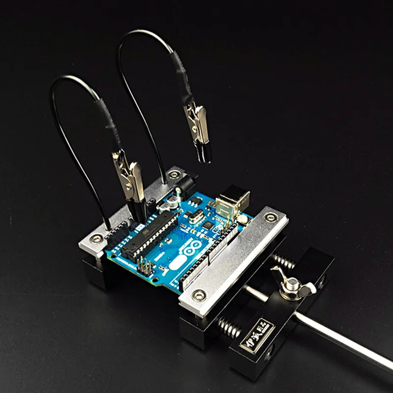 Upgraded version Ручной помощи из металла, pcb держатель-зажим материнская плата подставка с зажимом зажим для паяльная Ремонт мульти-точный инструмент - Цвет: Upgraded version