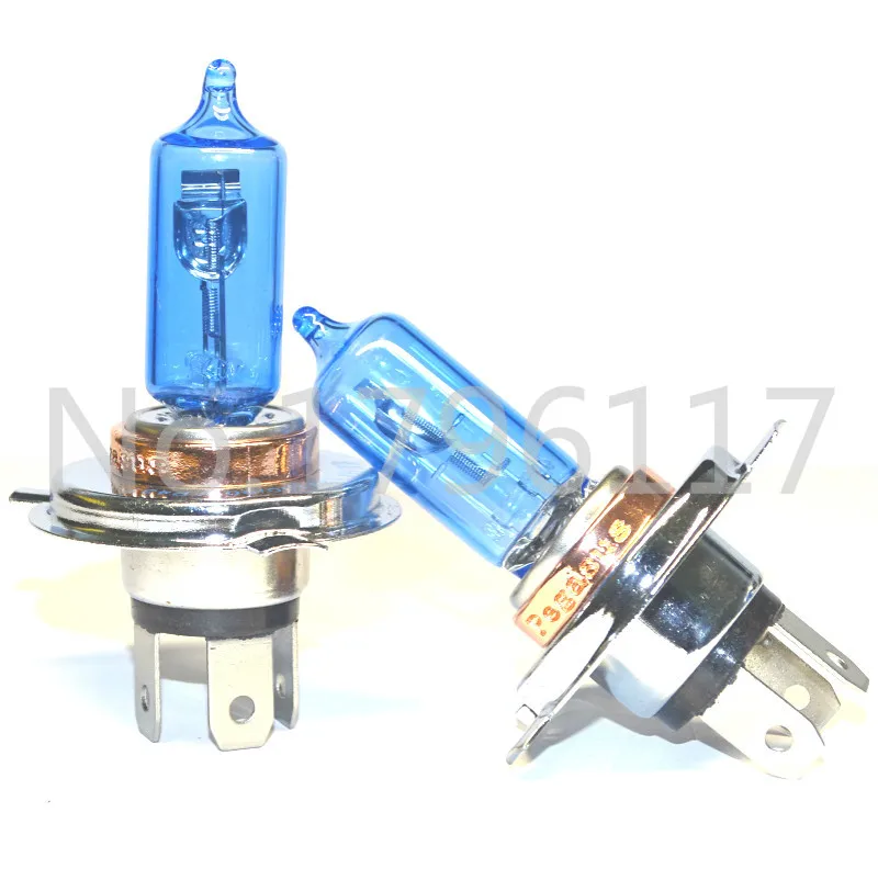 2x H4 HB2 9003 P43T DC 12V 100W 90W 2800lm 5000K Xenon HID супер белая Автомобильная фара лампа