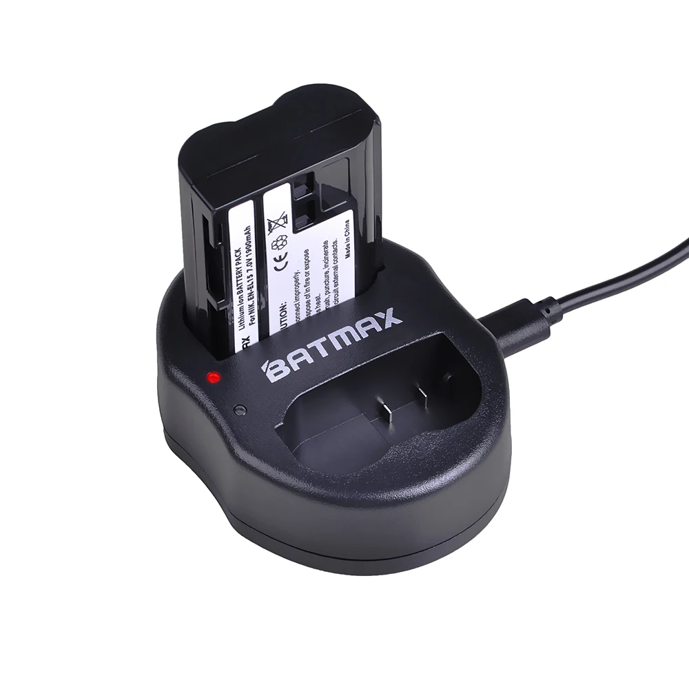 4 шт. Аккумулятор для камеры и зарядное устройство USB Nikon D600 D610 D600E D800 D800E D810 D7000 D7100