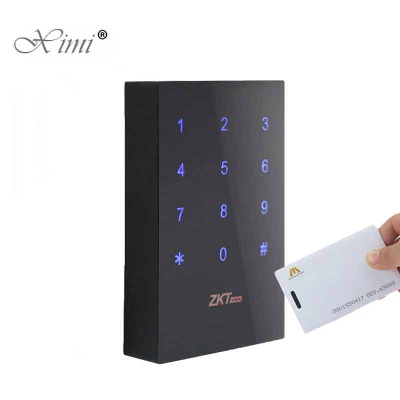 ZK KR702 IP65 водонепроницаемый считыватель смарт карт с клавиатурой и Led Wiegand26