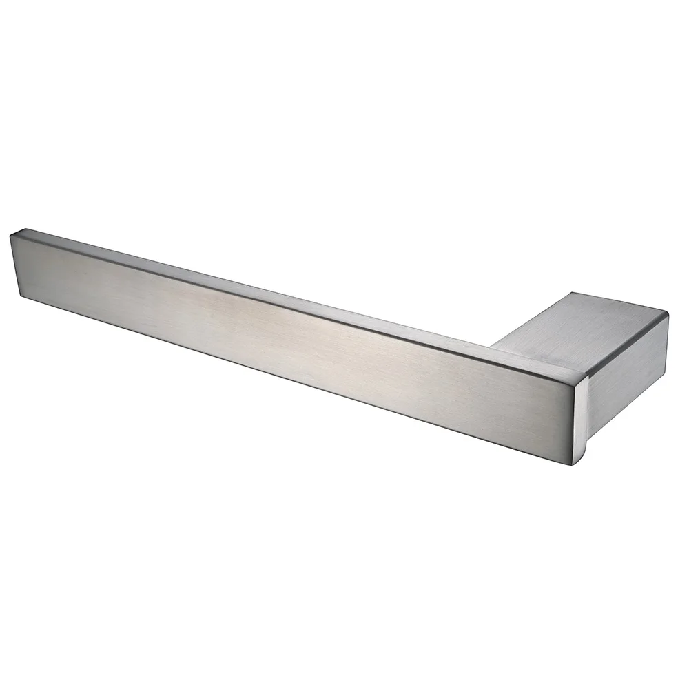 1 шт. хромированный матовый одинарный держатель для полотенец из нержавеющей