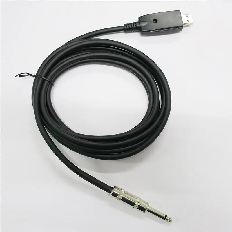 3M USB к 6 35/TS гитарный бас кабель Запись аудио адаптер|Детали и аксессуары для гитар|