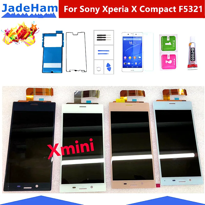 Для Sony Xperia X Compact F5321 сенсорный экран 4 6 дюймов дигитайзер Сенсорная панель в сборе