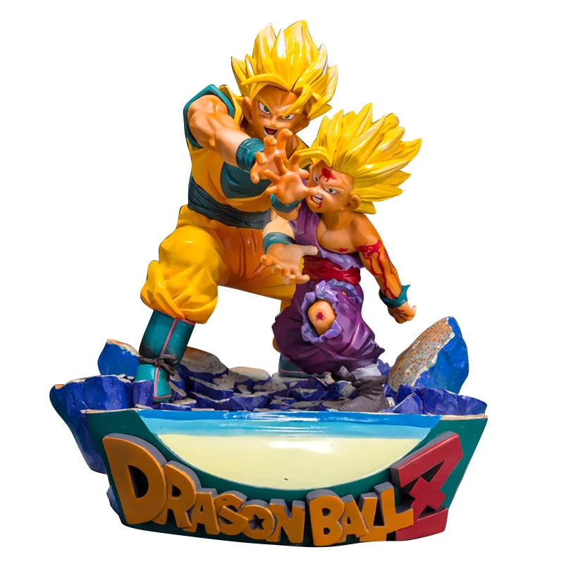 Dragon Ball Z Супер Гоку Гохан отец и сын ka me ha me ha в штучной упаковке ПВХ фигурка Модель Коллекция игрушек подарок
