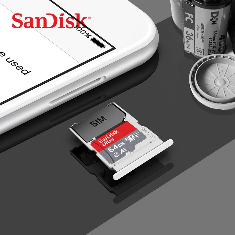 Карта памяти SanDisk Micro SD по оптовой цене 16 ГБ 32 64 128 Гб Microsd Max 80 м/с Uitra C10 cartao de memoria TF