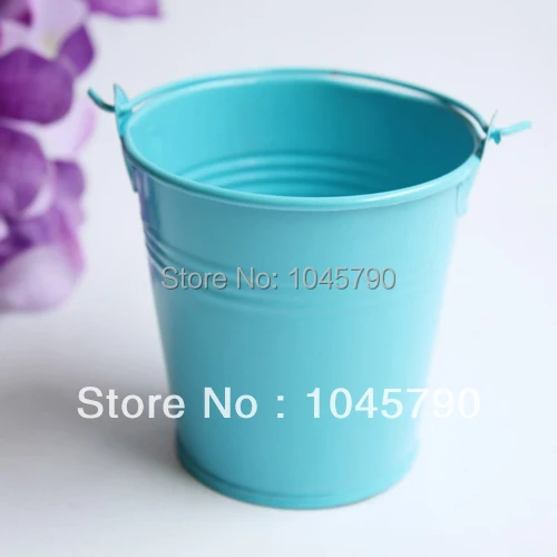 10 X Mini Wedding Candy Buckets Metal Party Decor Supply Box | Дом и сад