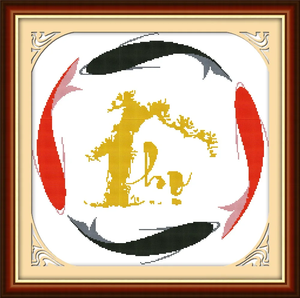 Joy Sunday YN101(12)YN102(12) вьетнамская вышивка долговечность домашний декор Набор для