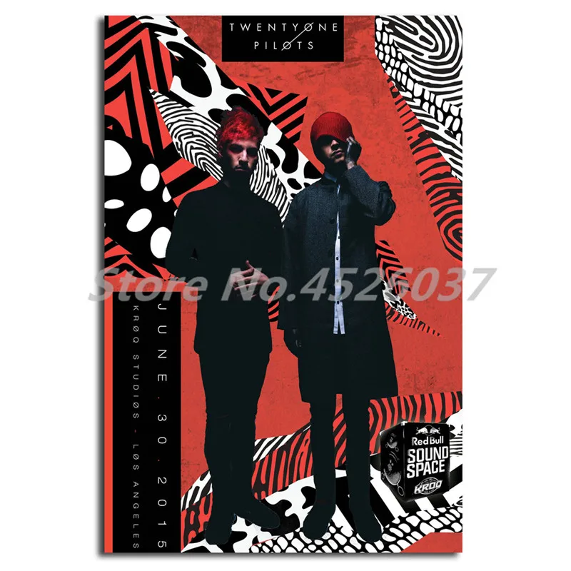 Обоев Band Twenty One Pilots HD настенные художественные плакаты на холсте картины для