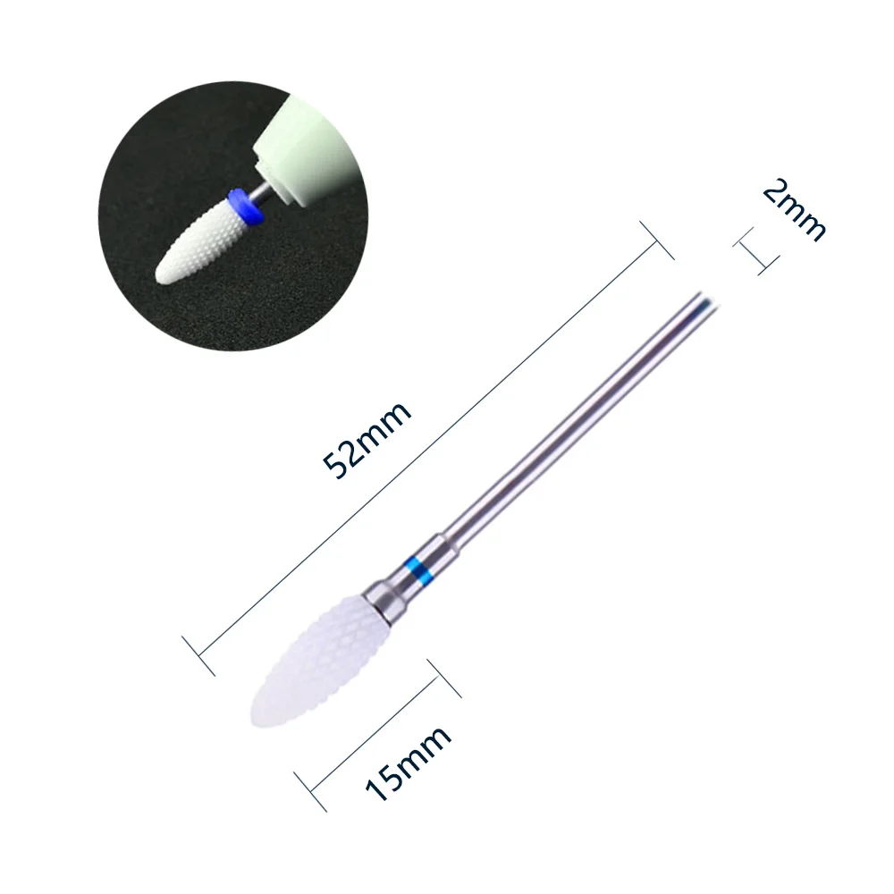 FAIRYAO Керамика ногтей сверло Ротари фреза Маникюр машина Педикюр Книги по