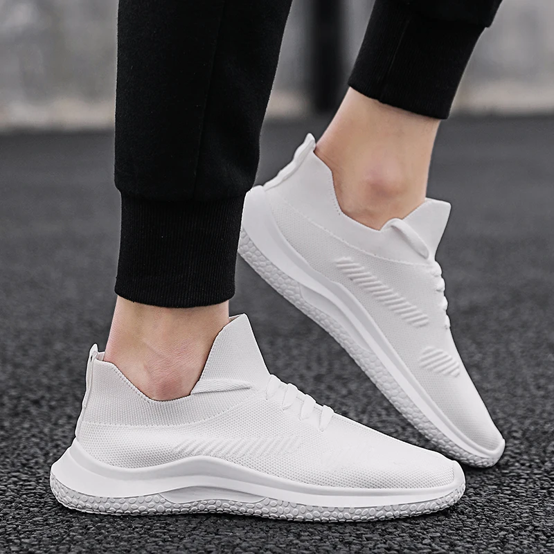 New Arrival Men Outdoor Running Shoes Breathable Athletic Training Comfortable Sports Sneakers For Black Red | Спорт и развлечения
