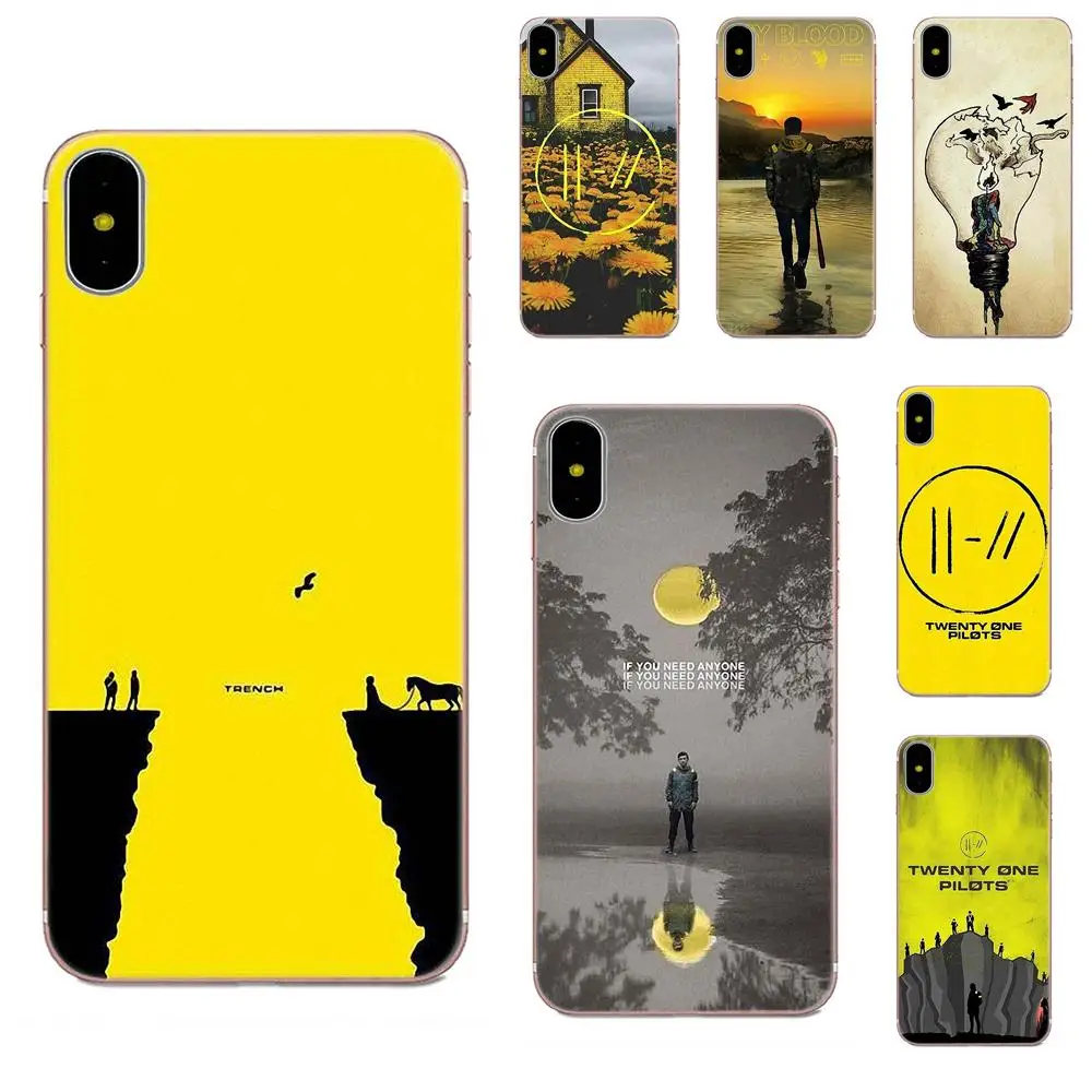 Чехлы для телефонов с аниме группы Twenty One Pilots Moto G G2 G3 G4 G5 HTC 530 626 628 630 816 820 A9 M7 M8 M9 M10 E9