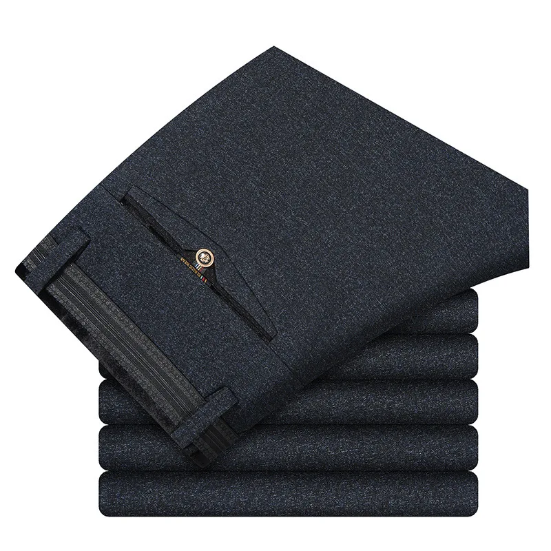 2015 Зима Осень Утолщаются Размер 29-40 Хлопок Эластичность Slim Fit бегунов