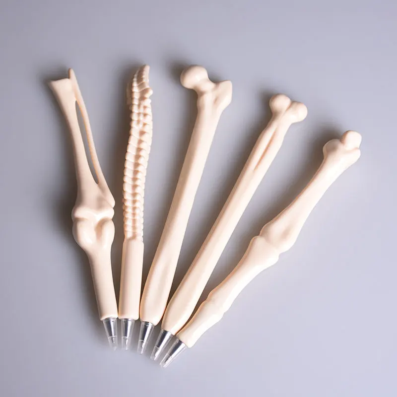 1 шт. забавные кости шариковая ручка в форме цветка ручки творческий офис