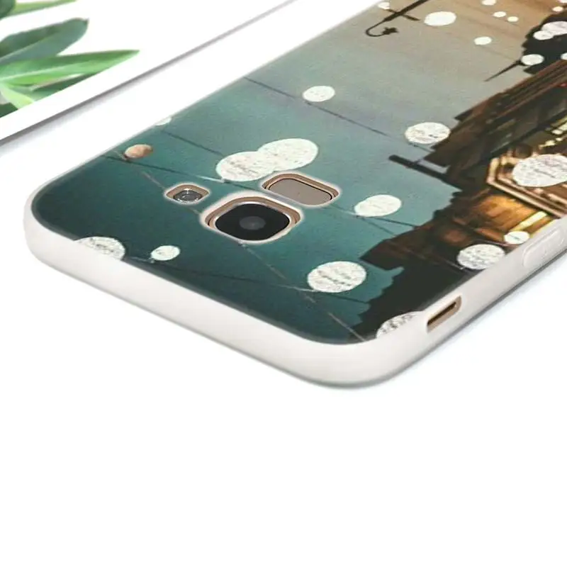 Силиконовый чехол для телефона с изображением Эйфелевой башни Лондона Samsung Galaxy j8