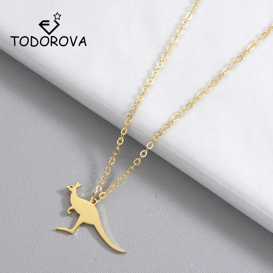 Ожерелье кенгуру Todorova Lovely Wallaby для женщин и мужчин ювелирное изделие из