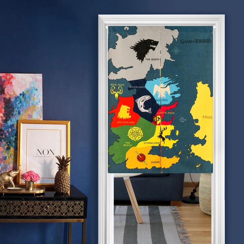 Американский ТВ Драма Прав Игры Белье гостиной с Матерчатой обивкой Комната