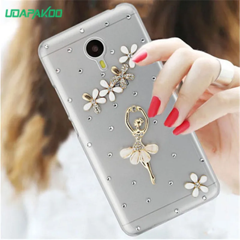 Шикарный милый чехол для телефона DIY со стразами Meizu M6 M5 M3 M2 NOTE 15 LITE 16 Pro 5 6 7 Plus M6S M6T MX6