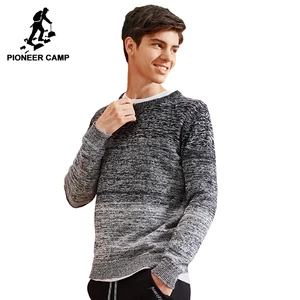 Пионерский лагерь новый мужской свитер брендовая одежда модный вязаный свитер пуловер мужской качество 100% хлопок  осень-зима AMS702429