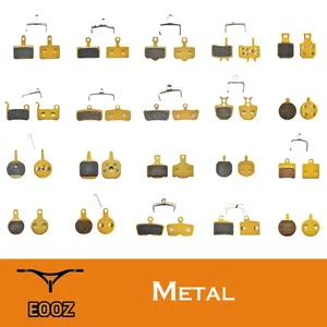 Тормозные колодки для велосипеда SHIMANO AVID HAYES MAGURA FORMULA HOPE ZOOM, металлические металлический диск, 2 пары (4 шт.)